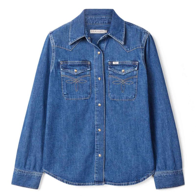 R.M. Williams Cloudbuster Denim Shirt image number 2